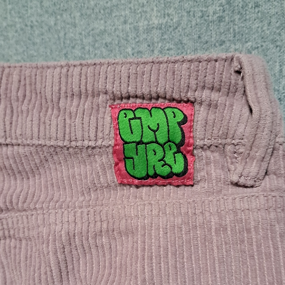 240 - 🧸 Empyre dusty Pink Corduroy Pants | Y2K Indie Cool | Size 2 - Picture 7 of 7